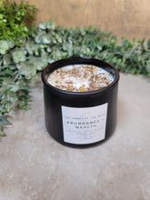 Load image into Gallery viewer, 12oz Abundance + Wealth Tumbler Candle - Treasures of The Moon