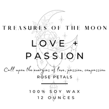 Load image into Gallery viewer, 12oz Love + Passion Ritual Tumbler Candle - Treasures of The Moon