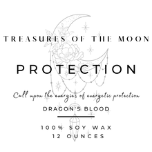 Load image into Gallery viewer, 12oz Energetic Protection Tumbler Candle - Treasures of The Moon