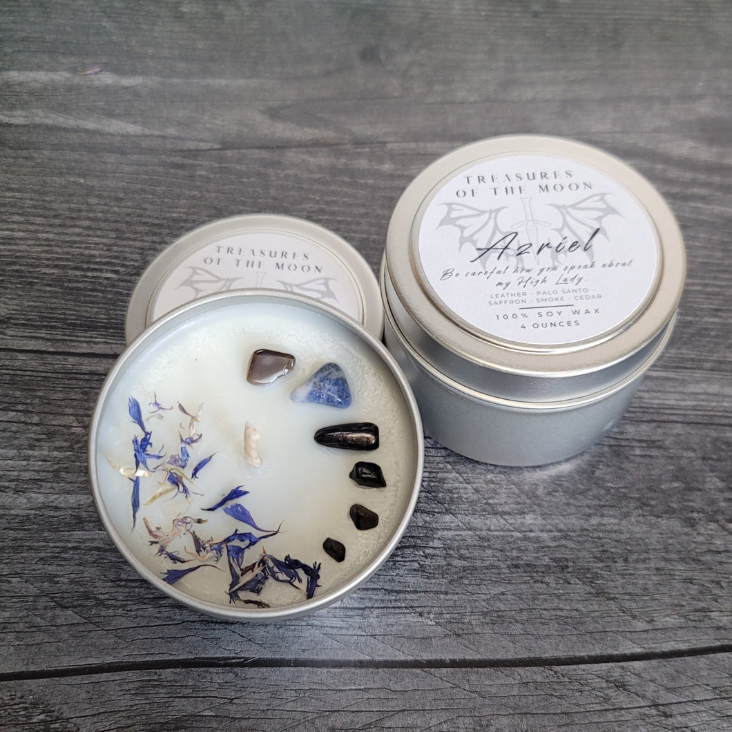 Bookish Candles: Azriel from ACOTAR