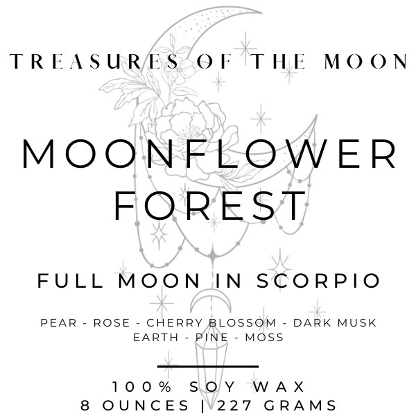 PRE-ORDER: 8oz Full Moon in Scorpio Candle May 12th